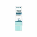 WishCare oil balance fluid sunscreen texture and packaging detail