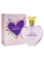 Story of Love Crown Purple Heart perfume 100ml decorative bottle