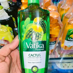 Vatika Naturals Cactus Enriched Hair Oil 300ml UAE for hair fall