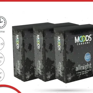 Moods All Night climax delay condom combo of 3 packs 9pcs