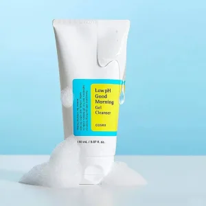 COSRX Low pH Good Morning Gel Cleanser 150ml bottle with BHA and tea-tree oil