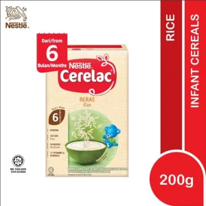 Nestle Cerelac Beras plain rice infant cereal 200g Malaysia