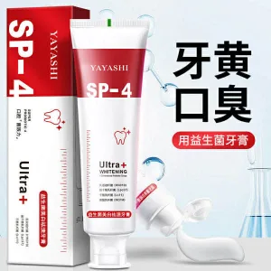 YAYASHI SP-4 Ultra+ Whitening Toothpaste with Super Probiotic-4 formula