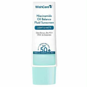 WishCare 5% Niacinamide Oil Balance Fluid Sunscreen SPF 50 PA++++ 50g