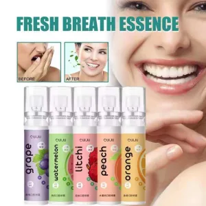 Oral fresh spray mouth freshener in fruit flavours for fresh breath