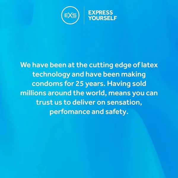 EXS Nano Thin ultra thin silicone lubricated condom