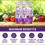 Men's daily multivitamin with antioxidants for heart brain and immunity