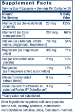 Life Extension bone restore fortifying nutrients supplement bottle