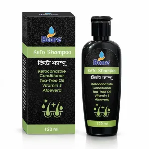 Bcare Keto shampoo 120ml with 1.99% ketoconazole