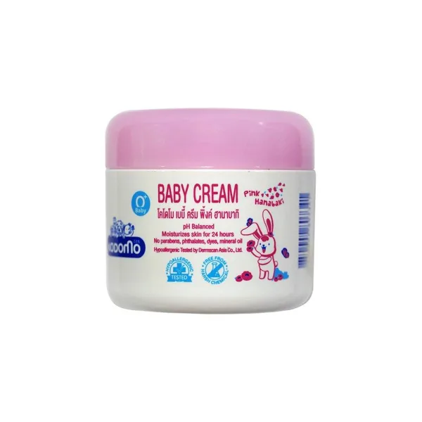 Baby moisturiser cream from the Kodomo range