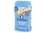 Gerber non-GMO whole grain baby oat cereal for supported sitters
