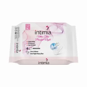 Intimia Peaceful Night heavy flow sanitary napkin XL 340mm 6 pads