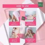 AHA and glutathione exfoliating face wash 120g adult skincare