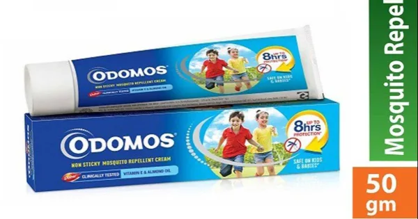 Odomos mosquito repellent cream with Vitamin E 50g