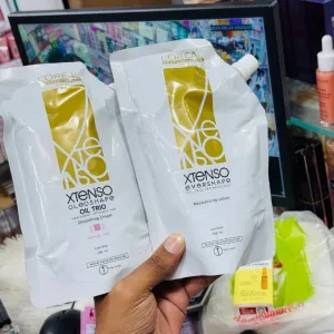 X-Tenso smoothing cream and neutraliser 125ml each straightening system