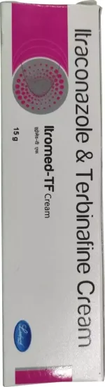 Itromed TF Cream 15g – Dual-Action Antifungal Cream - Image 2
