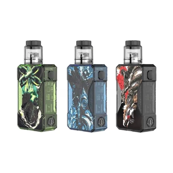Rincoe Jellybox XZ 228W Mod Kit – Transparent Dual-Battery Vape Device - Image 2