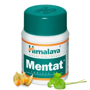 Himalaya Mentat 60 Tablets – Ayurvedic Support for Focus, Memory & Mental Wellness