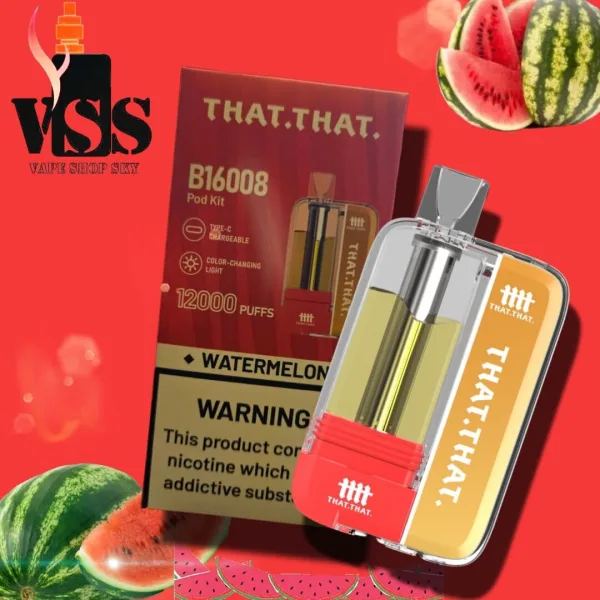 THAT.THAT. B16008 12K Pod Kit vape - Image 2