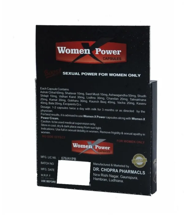 Dr Chopra Ayurvedic Women Power 10 Capsules - Image 2