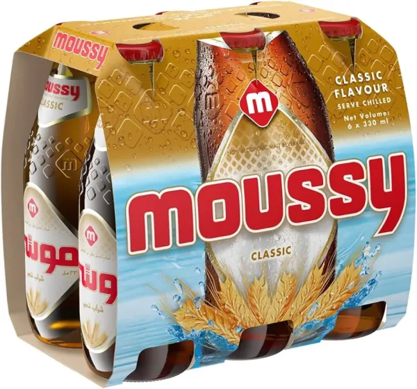 Moussy Classic Non-Alcoholic Malt Beverage 330ml - Image 2