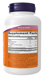 NOW CoQ10 200 mg Lozenges – Coenzyme Q10 with Vitamin E - Image 2