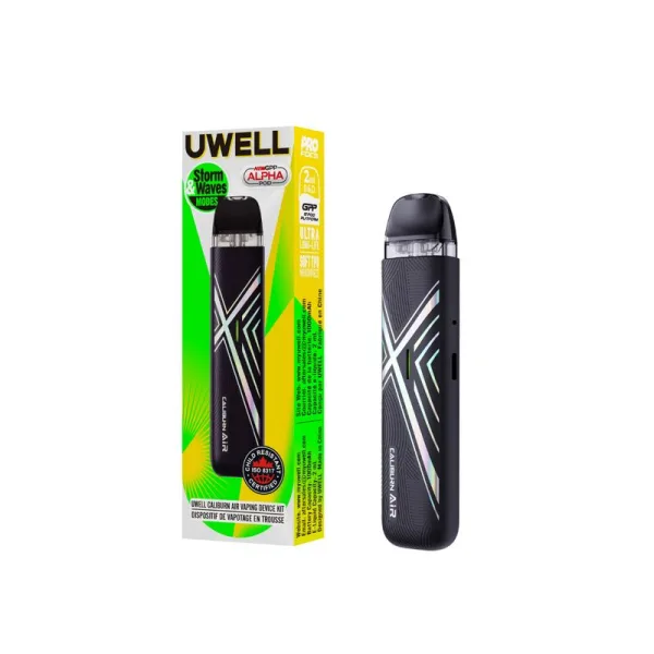 UWELL CALIBURN AIR Pod Kit vape  – 1000mAh, 25W - Image 2