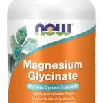 NOW Magnesium Glycinate Tablets – Highly Absorbable Magnesium Support-120 pcs /180 pcs