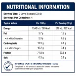 Applied Nutrition whey protein trial pack 4 servings made in UK